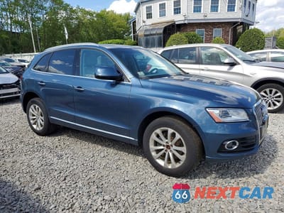 Czwarte zdjęcie samochodu z boku: 2016 AUDI Q5 PREMIUM VIN:WA1C2AFP0GA070100 - miniatura