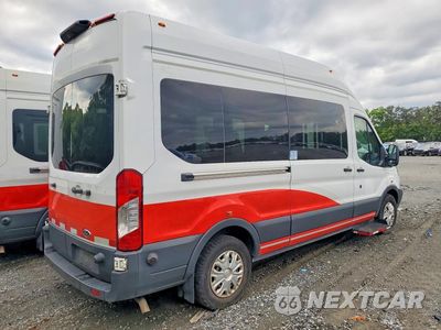 Trzecie zdjęcie samochodu z tyłu: 2018 FORD TRANSIT T-350HD HANDICAP ACCESSIBLE VAN VIN:1FTBW2XM8JKB53212 - miniatura