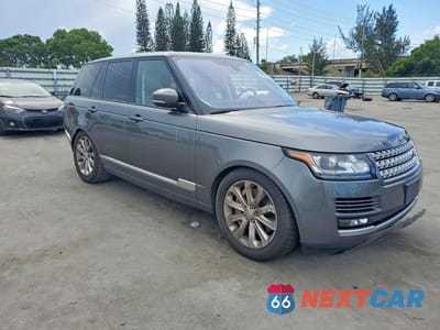 Czwarte zdjęcie samochodu z boku: 2017 LAND ROVER RANGE ROVER HSE VIN:SALGS2FV8HA325405 - miniatura