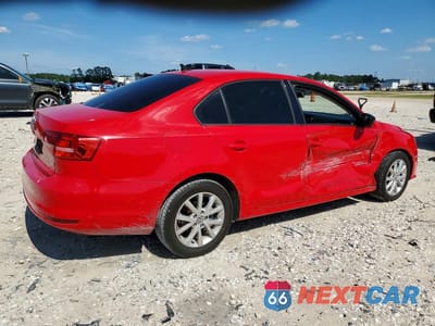 Trzecie zdjęcie samochodu z tyłu: 2015 VOLKSWAGEN JETTA SE VIN:3VWD17AJ2FM236764 - miniatura