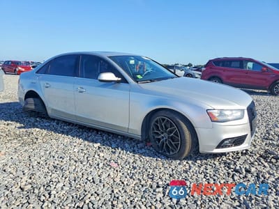 Czwarte zdjęcie samochodu z boku: 2013 AUDI A4 PREMIUM PLUS VIN:WAUFFAFL4DN007877 - miniatura