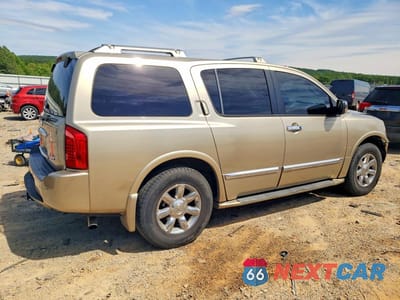 Trzecie zdjęcie samochodu z tyłu: 2006 INFINITI QX56 BASE VIN:5N3AA08C06N804782 - miniatura