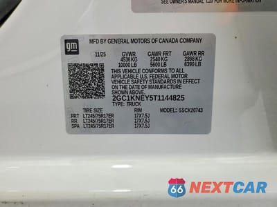 Zdjęcie 13 z 13 samochodu: 2026 CHEVROLET SILVERADO K2500 HEAVY DUTY LT VIN:2GC1KNEY5T1144825 - miniatura