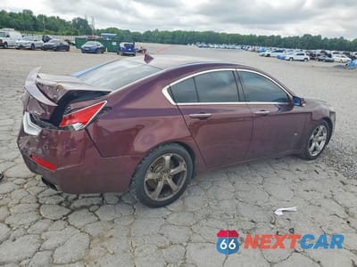 Trzecie zdjęcie samochodu z tyłu: 2010 ACURA TL VIN:19UUA9F57AA005330 - miniatura