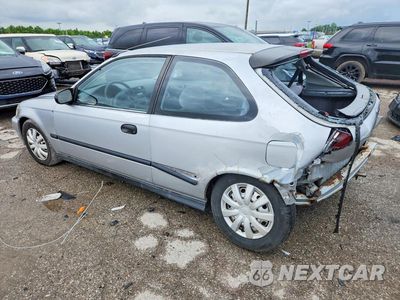 Drugie zdjęcie samochodu z przodu: 2000 HONDA CIVIC CX VIN:2HGEJ6429YH106201 - miniatura