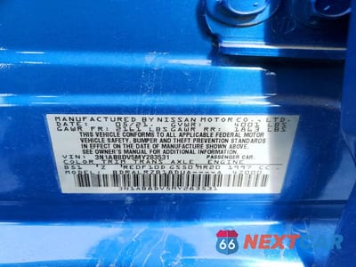 Zdjęcie 13 z 13 samochodu: 2021 NISSAN SENTRA SR VIN:3N1AB8DV5MY283531 - miniatura