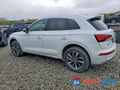 Drugie zdjęcie samochodu z przodu: 2023 AUDI Q5 PREMIUM 45 VIN:WA1GAAFY6P2109022 - miniatura