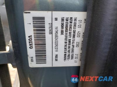 Zdjęcie 12 z 12 samochodu: 2005 VOLVO S40 T5 VIN:YV1MS682452092319 - miniatura