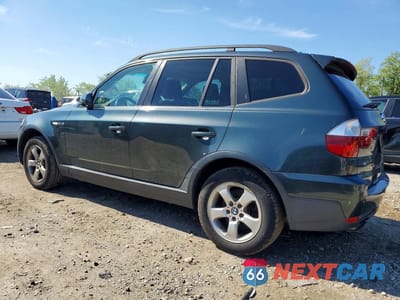 Drugie zdjęcie samochodu z przodu: 2007 BMW X3 3.0SI VIN:WBXPC93427WF01476 - miniatura