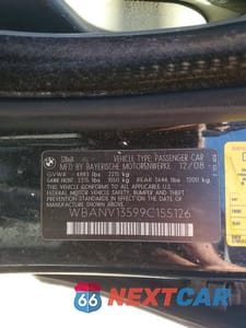 Zdjęcie 12 z 12 samochodu: 2009 BMW 528 XI VIN:WBANV13599C155126 - miniatura