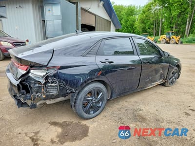 Trzecie zdjęcie samochodu z tyłu: 2022 HYUNDAI ELANTRA SEL VIN:KMHLS4AG6NU317903 - miniatura