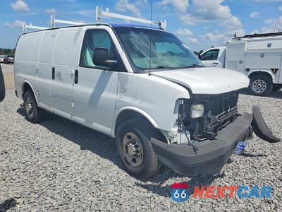 Czwarte zdjęcie samochodu z boku: 2013 CHEVROLET EXPRESS DELIVERY VAN VIN:1GCWGFFA0D1117814 - miniatura
