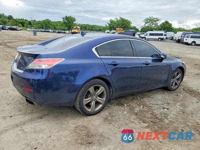 Trzecie zdjęcie samochodu z tyłu: 2014 ACURA TL TECH VIN:19UUA9F58EA002782 - miniatura
