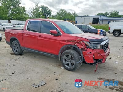 Czwarte zdjęcie samochodu z boku: 2022 HONDA RIDGELINE RTL VIN:5FPYK3F59NB035105 - miniatura