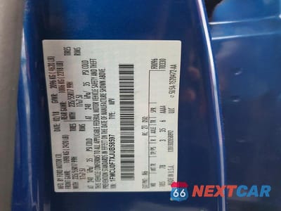 Zdjęcie 13 z 13 samochodu: 2018 FORD ESCAPE S VIN:1FMCU0F7XJUB58597 - miniatura