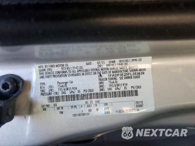Zdjęcie 12 z 12 samochodu: 2015 FORD FOCUS S VIN:1FADP3E25FL353839 - miniatura