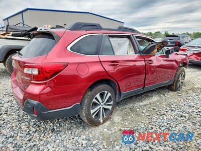 Trzecie zdjęcie samochodu z tyłu: 2018 SUBARU OUTBACK 2.5I LIMITED VIN:4S4BSANCXJ3205543 - miniatura