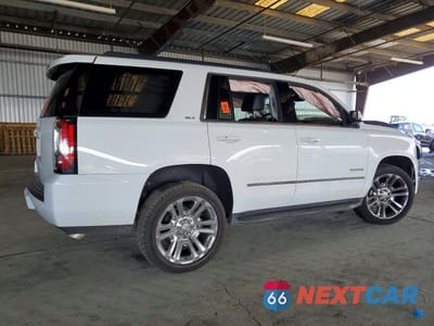 Trzecie zdjęcie samochodu z tyłu: 2019 GMC YUKON SLT VIN:1GKS2BKC8KR183768 - miniatura