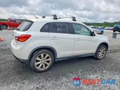 Trzecie zdjęcie samochodu z tyłu: 2014 MITSUBISHI OUTLANDER SPORT SE VIN:4A4AR4AU1EE004113 - miniatura