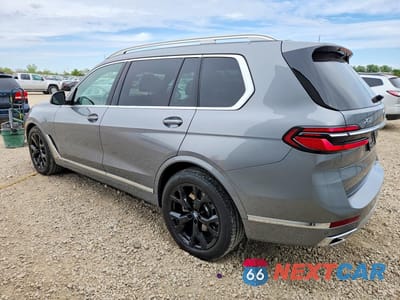 Drugie zdjęcie samochodu z przodu: 2025 BMW X7 XDRIVE40I VIN:5UX23EM01S9Z89639 - miniatura