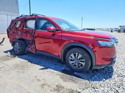 Czwarte zdjęcie samochodu z boku: 2022 NISSAN PATHFINDER SV VIN:5N1DR3BA4NC259249 - miniatura