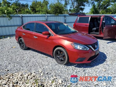 Czwarte zdjęcie samochodu z boku: 2016 NISSAN SENTRA SV VIN:3N1AB7AP8GY285651 - miniatura