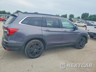 Trzecie zdjęcie samochodu z tyłu: 2021 HONDA PILOT SE VIN:5FNYF6H24MB078640 - miniatura
