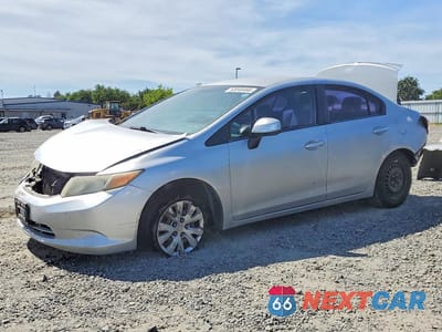 2012 HONDA CIVIC LX 2HGFB2F59CH588193 - główne zdjęcie licytacji z USA - miniatura