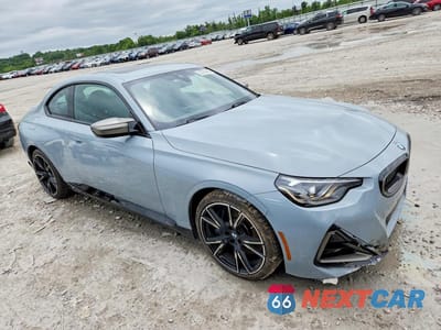 Czwarte zdjęcie samochodu z boku: 2024 BMW M240XI VIN:3MW53CM01R8E51544 - miniatura