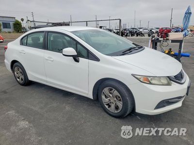 Czwarte zdjęcie samochodu z boku: 2013 HONDA CIVIC LX VIN:19XFB2F54DE247019 - miniatura