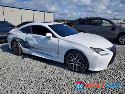Czwarte zdjęcie samochodu z boku: 2017 LEXUS RC 200T VIN:JTHHA5BC3H5005131 - miniatura