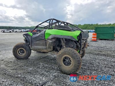 Trzecie zdjęcie samochodu z tyłu: 2020 KAWASAKI TERYX UTILITY VEHICLE VIN:JKARFCA11LB500525 - miniatura