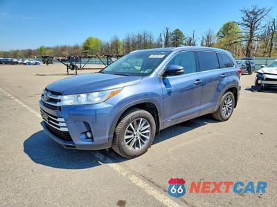 2017 TOYOTA HIGHLANDER HYBRID XLE 5TDJGRFH0HS032148 - główne zdjęcie licytacji z USA - miniatura