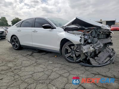 Czwarte zdjęcie samochodu z boku: 2024 HONDA ACCORD HYBRID SPORT VIN:1HGCY2F58RA072948 - miniatura