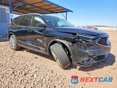 Czwarte zdjęcie samochodu z boku: 2022 ACURA MDX ADVANCE VIN:5J8YE1H8XNL040484 - miniatura