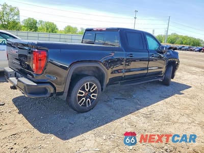 Trzecie zdjęcie samochodu z tyłu: 2022 GMC SIERRA K1500 AT4 VIN:1GTUUEETXNZ593679 - miniatura