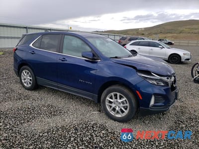 Czwarte zdjęcie samochodu z boku: 2023 CHEVROLET EQUINOX LT VIN:3GNAXUEG6PL192560 - miniatura
