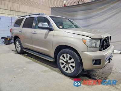 Czwarte zdjęcie samochodu z boku: 2008 TOYOTA SEQUOIA LIMITED VIN:5TDZY68A58S005705 - miniatura