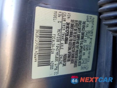 Zdjęcie 12 z 12 samochodu: 2011 NISSAN VERSA 1.8 S VIN:3N1BC1CP2BL406644 - miniatura