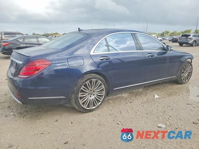 Trzecie zdjęcie samochodu z tyłu: 2019 MERCEDES-BENZ S 450 VIN:WDDUG6GB0KA474217 - miniatura