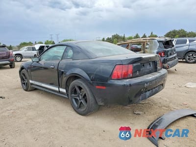 Drugie zdjęcie samochodu z przodu: 2002 FORD MUSTANG VIN:1FAFP40472F182091 - miniatura