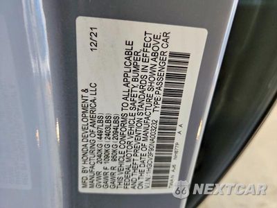 Zdjęcie 12 z 12 samochodu: 2022 HONDA ACCORD TOURING HYBRID VIN:1HGCV3F90NA003232 - miniatura