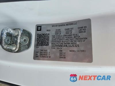 Zdjęcie 12 z 12 samochodu: 2020 GMC CANYON VIN:1GTH5BEA9L1121321 - miniatura