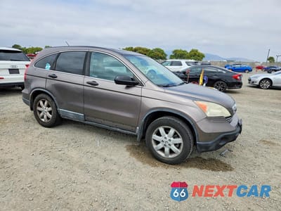 Czwarte zdjęcie samochodu z boku: 2009 HONDA CR-V EX VIN:5J6RE38549L002432 - miniatura