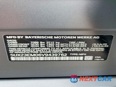 Zdjęcie 13 z 13 samochodu: 2027 BMW X7 XDRIVE40I VIN:5UX23EM06V9439762 - miniatura