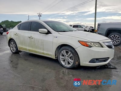 Czwarte zdjęcie samochodu z boku: 2014 ACURA ILX HYBRID TECH VIN:19VDE3F74EE300186 - miniatura