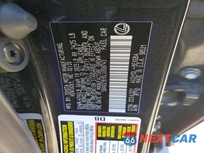 Zdjęcie 12 z 12 samochodu: 2020 LEXUS ES 300H VIN:58AD21B16LU008743 - miniatura