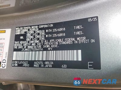 Zdjęcie 13 z 13 samochodu: 2025 LEXUS NX 350H BASE VIN:JTJAKCEZ7S2066556 - miniatura