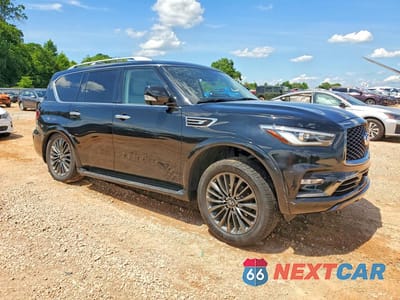 Czwarte zdjęcie samochodu z boku: 2022 INFINITI QX80 PREMIUM SELECT VIN:JN8AZ2AF3N9741405 - miniatura