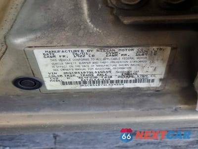 Zdjęcie 12 z 12 samochodu: 2001 NISSAN SENTRA XE VIN:3N1CB51D71L514554 - miniatura